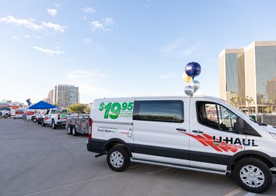 U-Haul Cargo Van.